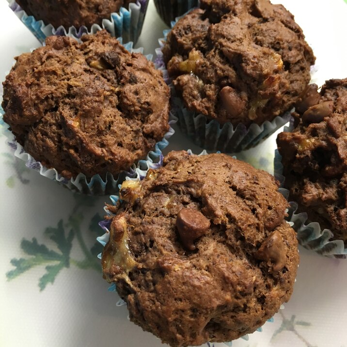甘さ控えめチョコバナナマフィン レシピ 作り方 By Sakurasaku桜 楽天レシピ 甘さ控えめチョコバナナマフィン レシピ 作り方 By Sakurasaku桜 楽天レシピ